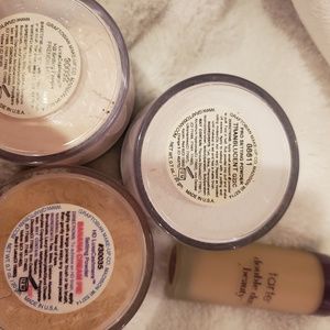 Tarte tan honey Foundation and 3 setting powders
